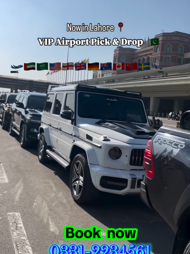 Vip Airport Pick & Drop Travel Like a Boss Book your ride now 03312234561 03221234668 . . . . #rentacar #carrental #rentcarlahore #rentcarpakistan #carrentalpakistan #carrentallahore #carlover #wedding #event #protocol #tours #rentacarlahore #pakwheels #toyota #honda #v8 #prado #city #corolla #civic #mafiacars #uae #dubai #overseaspakistani #pakistan #lahore  #weddingcar #luxuryride #dreamcars #suv #carlover #carlovers