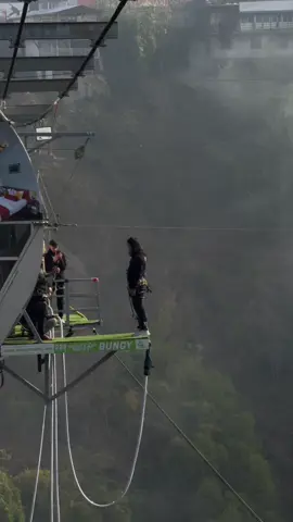 #fyp #trending #goviral #foryou #explore #adventure #bungee #kusma #world2ndhighestbungeejump #foryoupage #video #fypシ #capcut #@The Cliff Nepal #nepal 