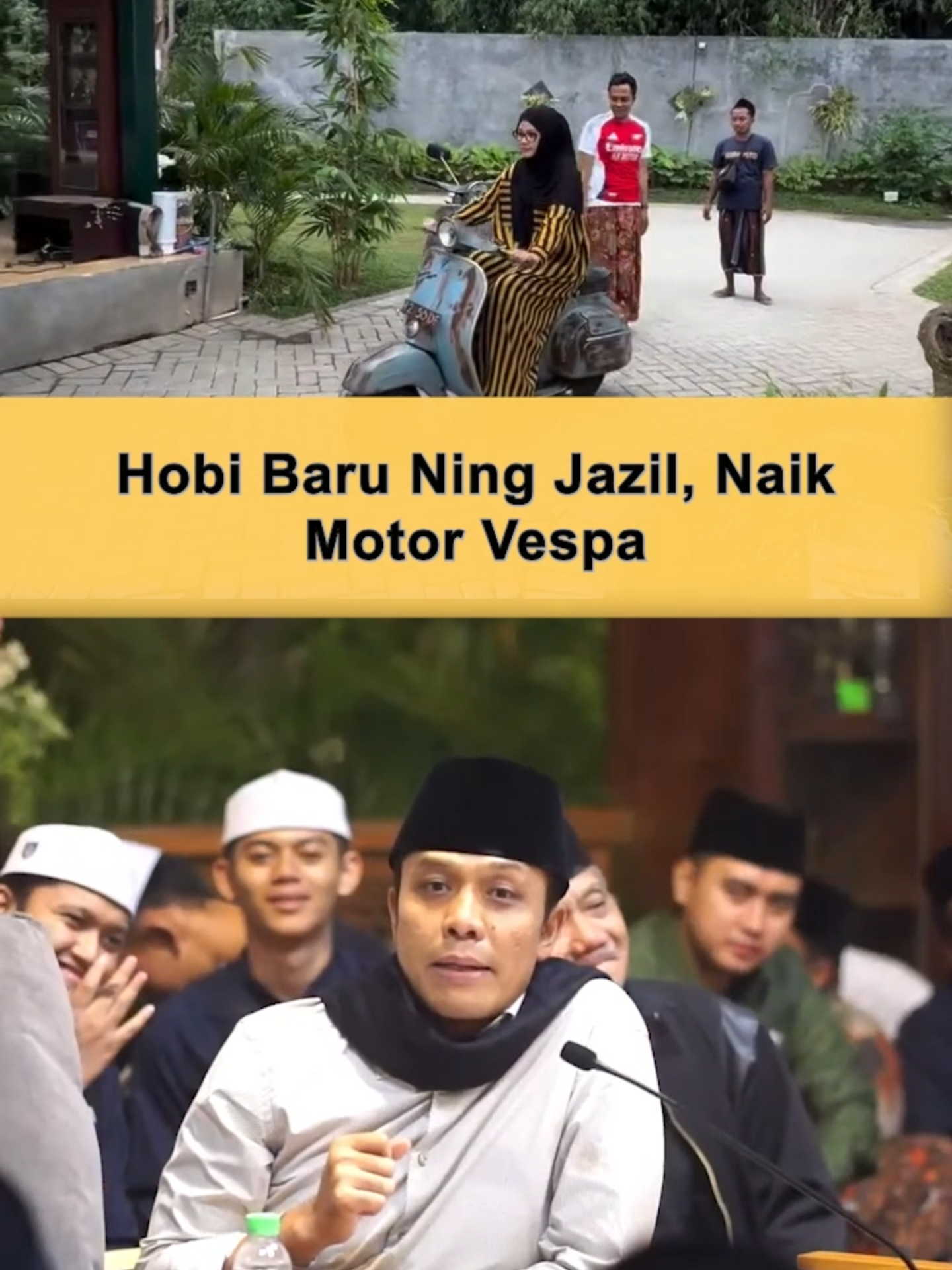 Ketika Ning Jazil Punya Hobi Baru #ningjazil #guskautsar #terasgubuk