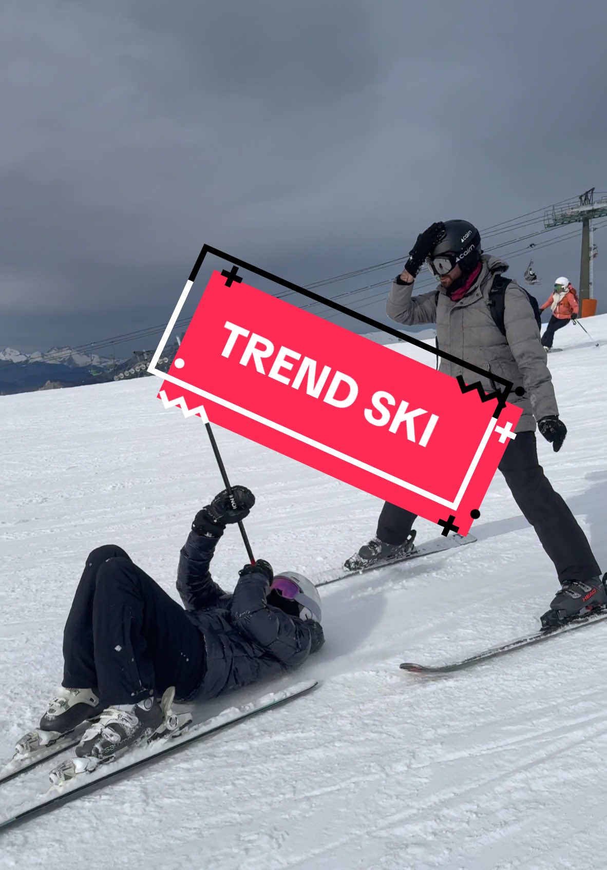 On s’ambiance au ski ⛷️ #ski #trendski #trend