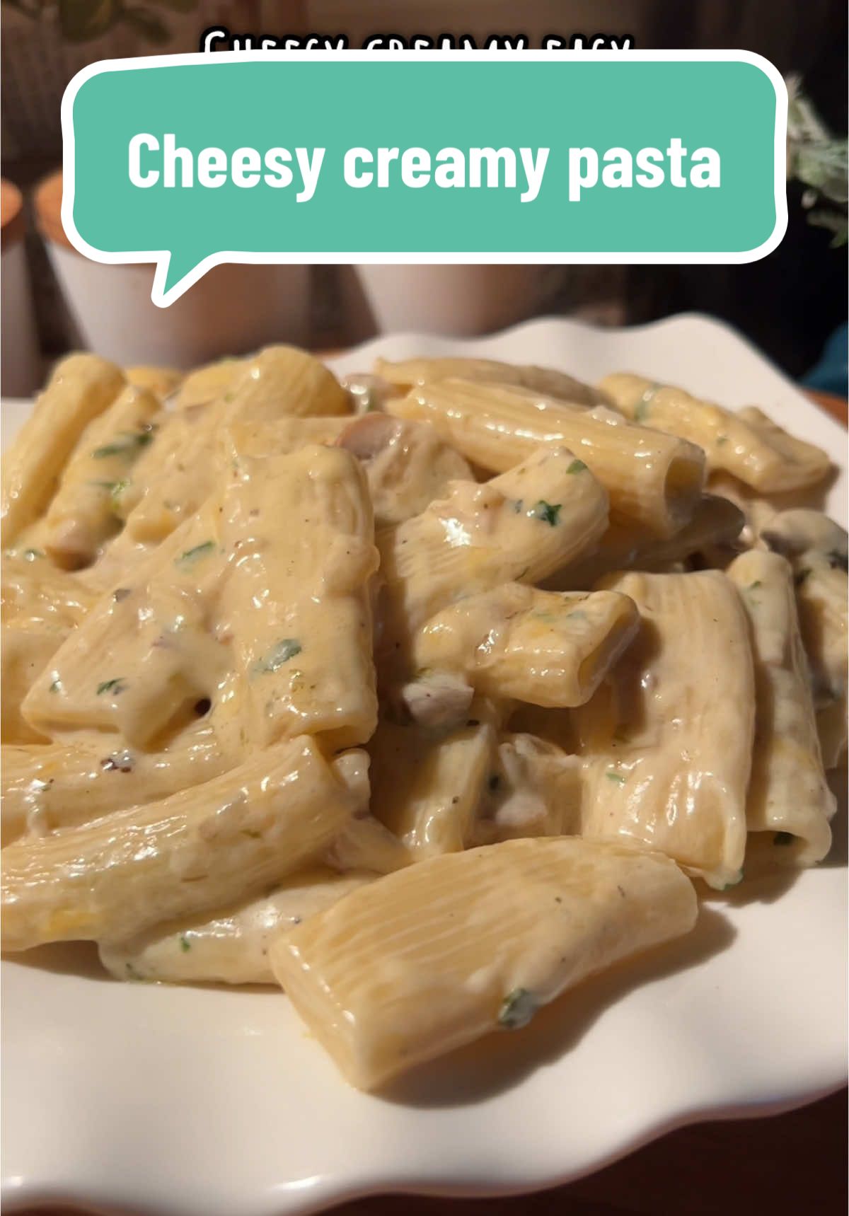 اكلة سريعة مناسبة تعمليها بعد الشغل ولا اطيب 😍😍😍😍😍😍 #cheesycreamypasta #cheesepasta #باستا_بالجبن #باستا_سريعه #pastatiktok #pastarecipe 