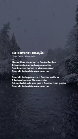 Em fervente oração  #hino #Deus #fé #fycristao #viral #louvor #gospel #musicagospel 