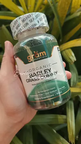 I love Barley! Both of my parents are seniors already and they both take barley, they always get good lab results for their quarterly check ups. So when Gram Essentials launched a barley gummy version, I knew I have to have this. Now it's more convenient to take one daily!  #gramessentials #gramessentialsorganicbarleygrassgummy #barley #barleygummies 