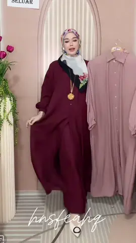 Set baju seluar cantik muslimah selesa #setcellina #setumrah #fyp #setmuslimah #OOTD #trending #setlabuh 