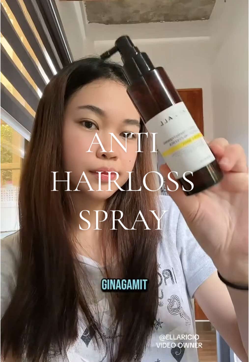 buti nalang talaga tinuloy tuloy ko pag gamit dito 🥹  #hairessence #hairtonic #scalp #strengthening #scalpcare #scalpessence 