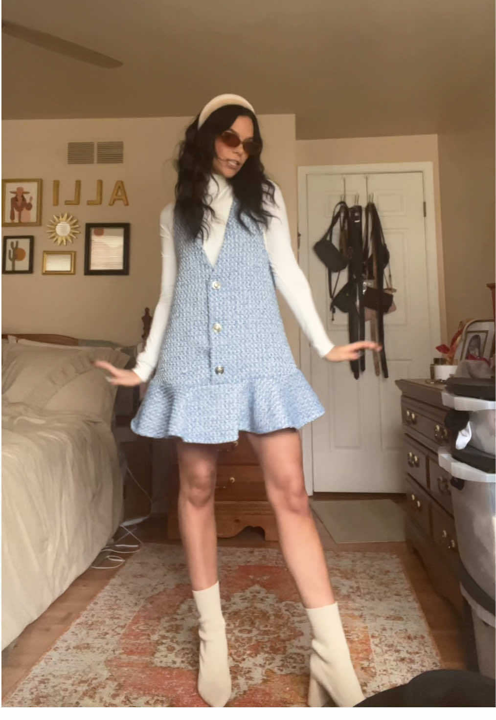 Off to Afternoon Tea 🫖 #OOTD #fashiontok #styleinspo #outfitinspo #paigedesorbo 