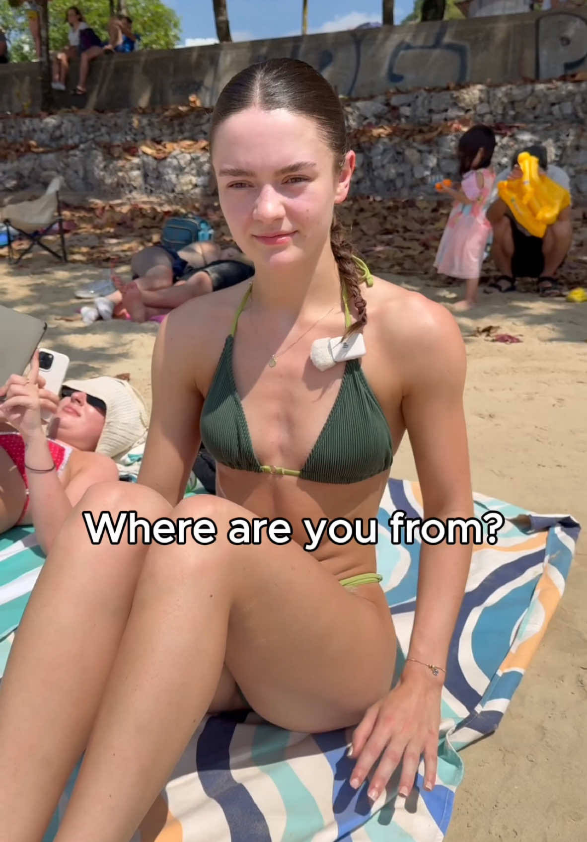 I interviewed a British traveler on a Thai beach. She was incredibly friendly and graciously agreed to be filmed. Thank you so much for your cooperation! #thailandtravel #travelthailand #british #britishgirl #english 