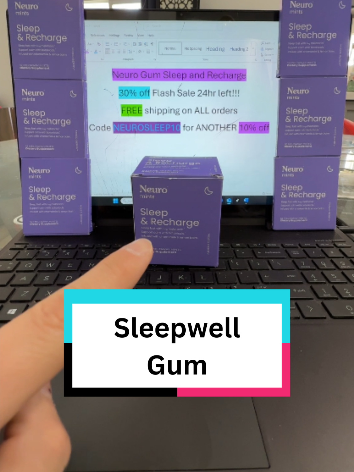 Having this made my everyday mood better! Use code NEUROSLEEP10 for 10% off #Melatonin #SleepProblems #betterlife #neurogum #bedtime