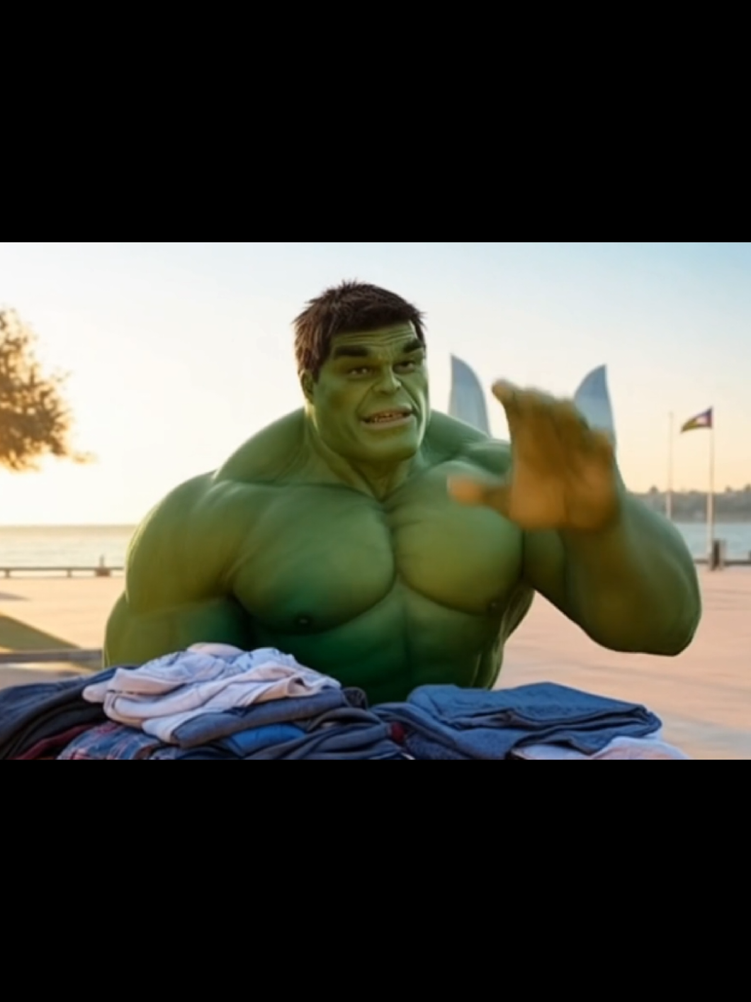 Bu tərz videoların davamı üçün takipdə qal #hulk #avengers #fyp #yapayzeka 