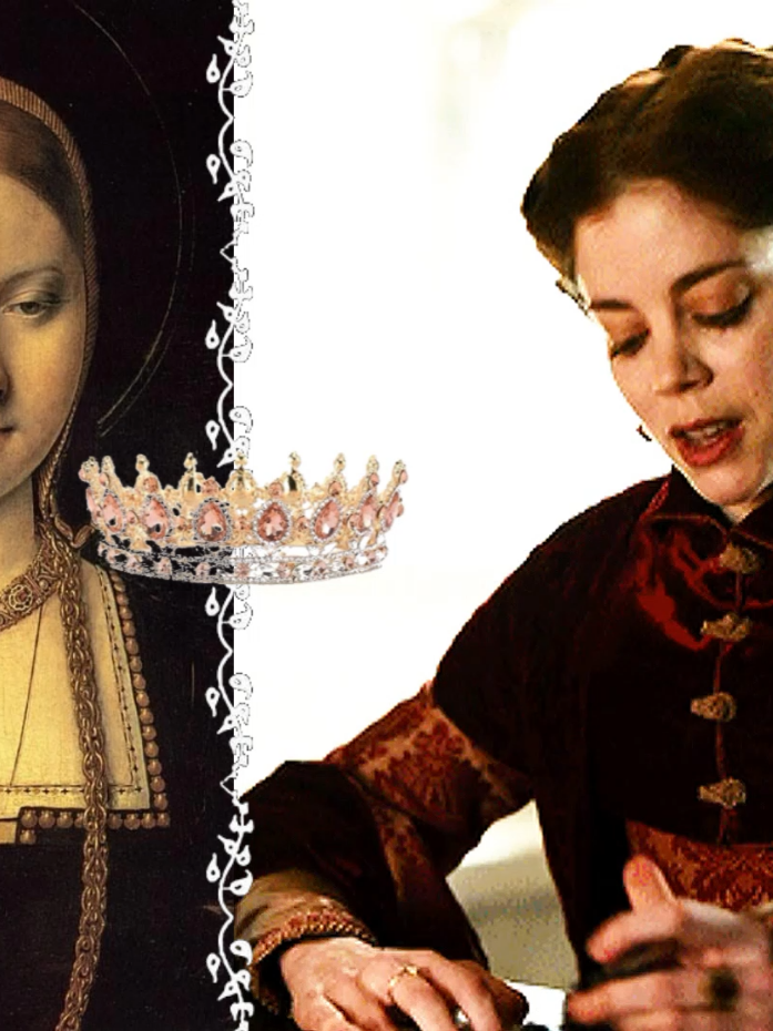 Rainha Catarina de Aragão 👑🗡️ #catherineofaragon #charlottehope #tudors #thetudors #edit #fyp 