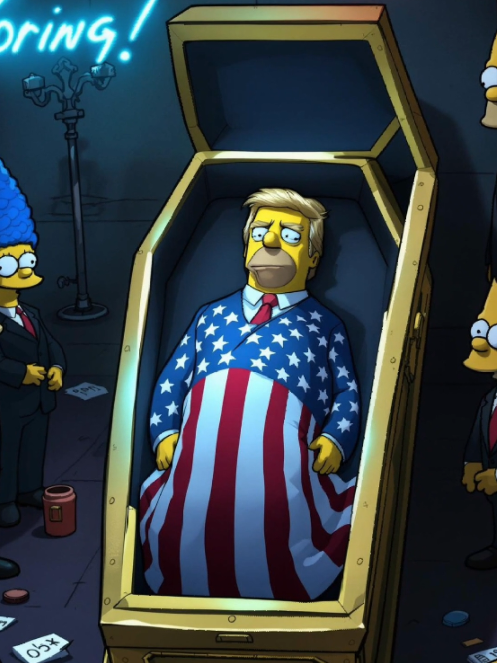 los Simpsons predicen el futuro de Trump #simpsons #thesimpsons #donaldtrump #14defebrero #simpsonspredictions #lossimpsonlatinos #lossimpson 