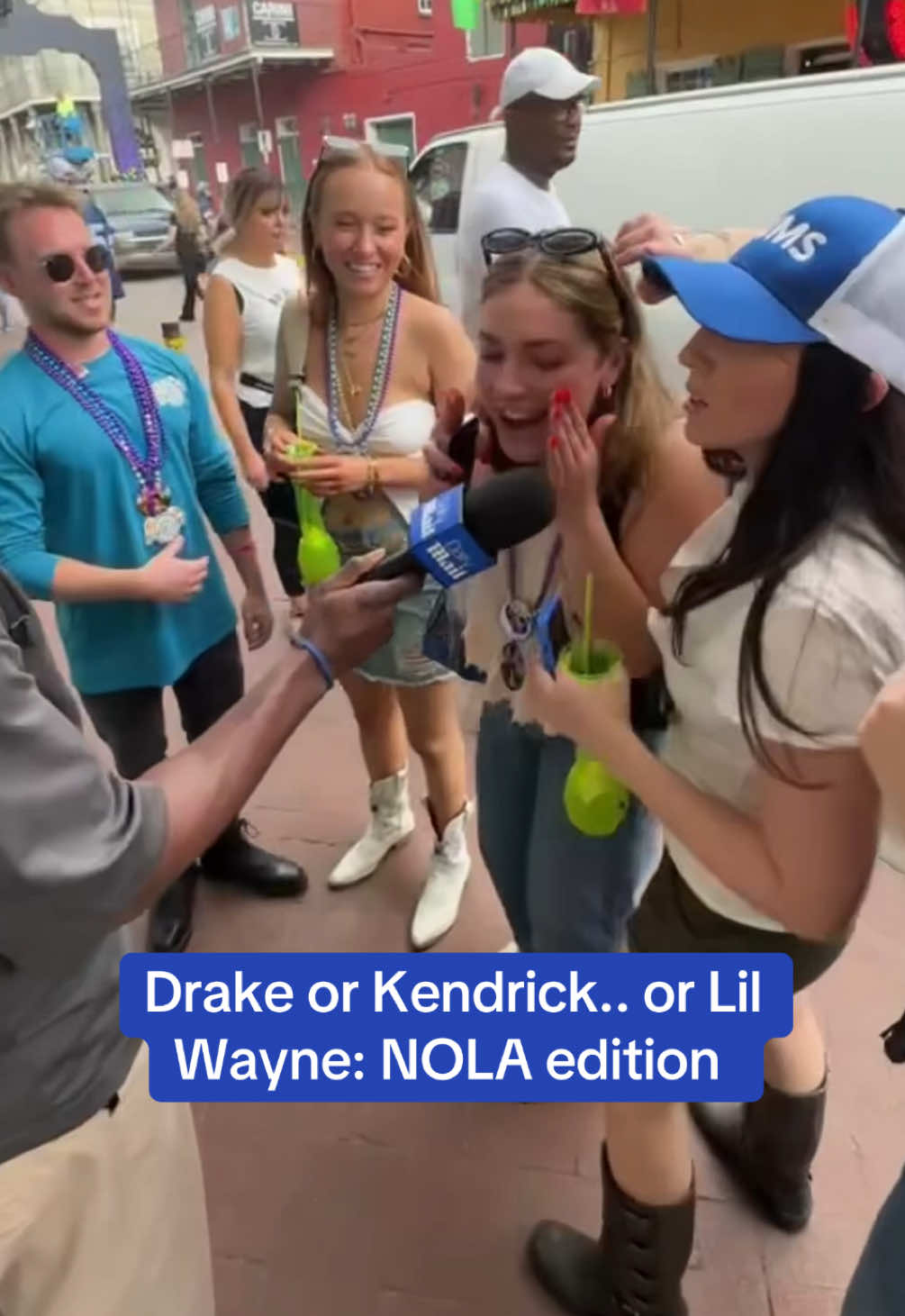 Does New Orleans think Drake or Kendrick won the rap beef? And what about Lil Wayne? Thoughts 👀 #drake #kendricklamar #SuperBowl #neworleans 