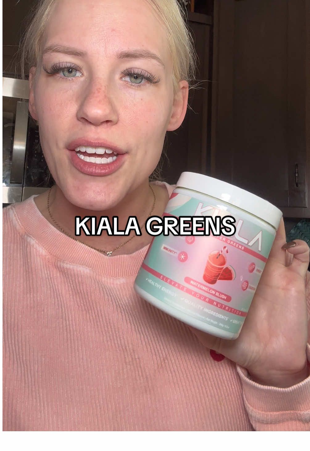 I’d try this 1000x over! #kiala #kialagreens #kialanutrition #kialagreensreview #superfood #supergreens #spirulina 