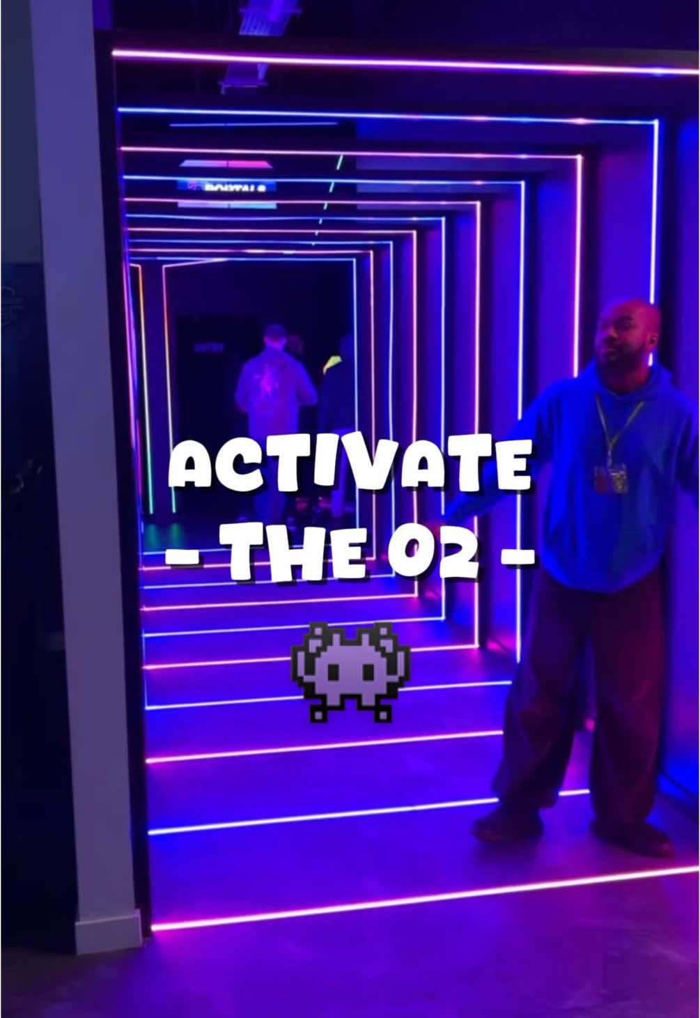 Winter = strictly Indoor activites 🥶 Good one for a group activity | 9 rooms of immersive arcade mini-games 🤩✅ #fyp#thingstodoinlondon#outandabout#funactivitiesinlondon#activate#theo2#groupactivity 