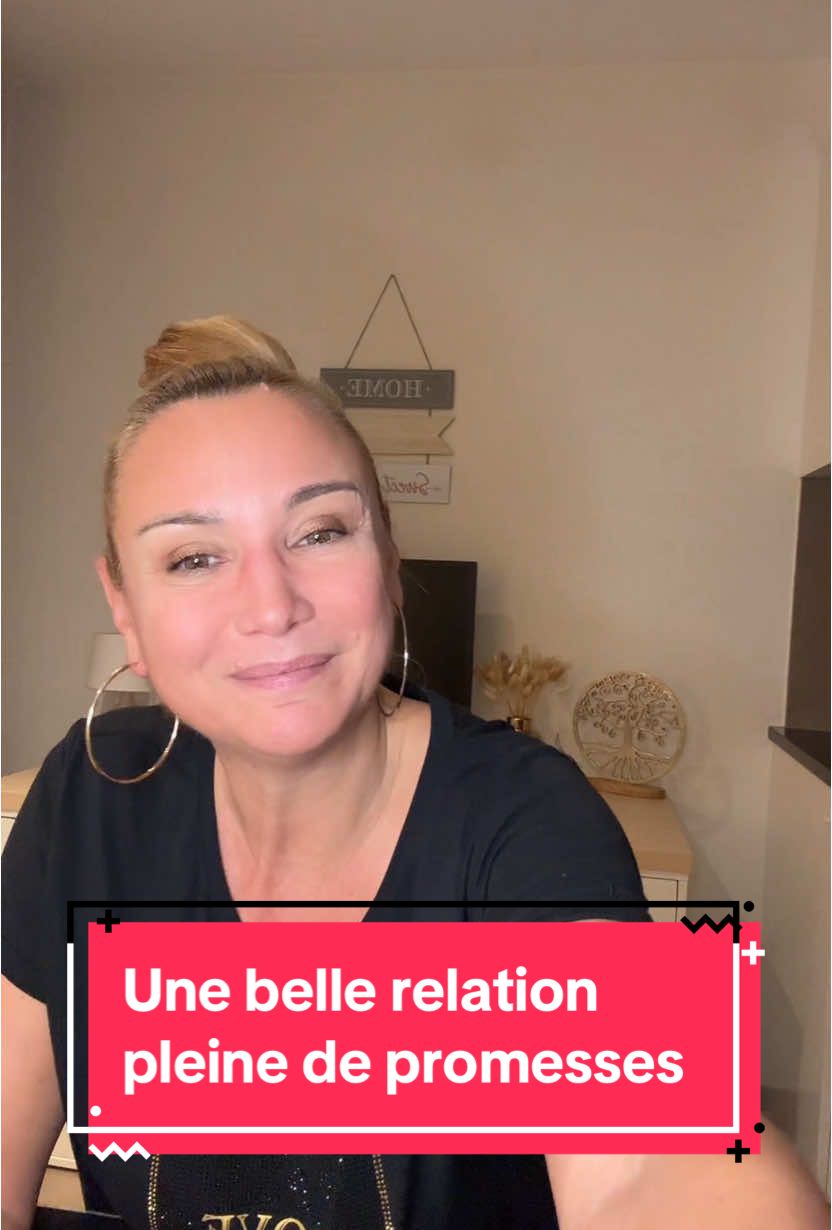 Une nouvelle relation ou une future relation qui est pleine de promesses 