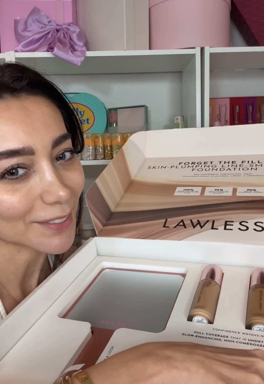 How do you like @LAWLESS Beauty foundation? #makeupreview #lawlessforgetthefiller 