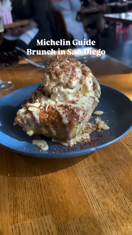 This is one of the best brunches we have had in a while. TRUST is located right on the edge of Hillcrest and Northpark and has some of the best brunch around, all centered around their wood-burning grill. We loved every dish we tried and could not get enough of their Sticky Bun. They drop a new one every week and only make small batches of it, so make sure to get there early to snag one. We also loved that they have an ourdoor patio and the industrial decor. The vibe is easy and elevated - this is the brunch you go to catch up with friends, bring your pup, feel relaxed, and enjoy good food. Here is everything we tried: 💞Ultimate Sticky Bun - 10/10 💞Chilaquiles Rojos - These were so crunchy and flavorful 💞Fried Rice - This felt like it perfectly balanced our sweet order, so good 💞 Pancakes & Fried Chicken - pancakes were nice and fluffy, the chicken feels asian inspired, giving the classic “chicken & waffles” a unique twist 📍 3752 Park Blvd. Hillcrest, 92103 BRUNCH | Saturday - Sunday 9:00 a.m. - 2:00 p.m. DINNER | Wednesday - Sunday 5:00 p.m. - close #sandiegocalifornia #sandiegofood #sandiegofoodie #sandiegorestaurants #socalfoodie #foodporn #foodiegram #sandiegoca