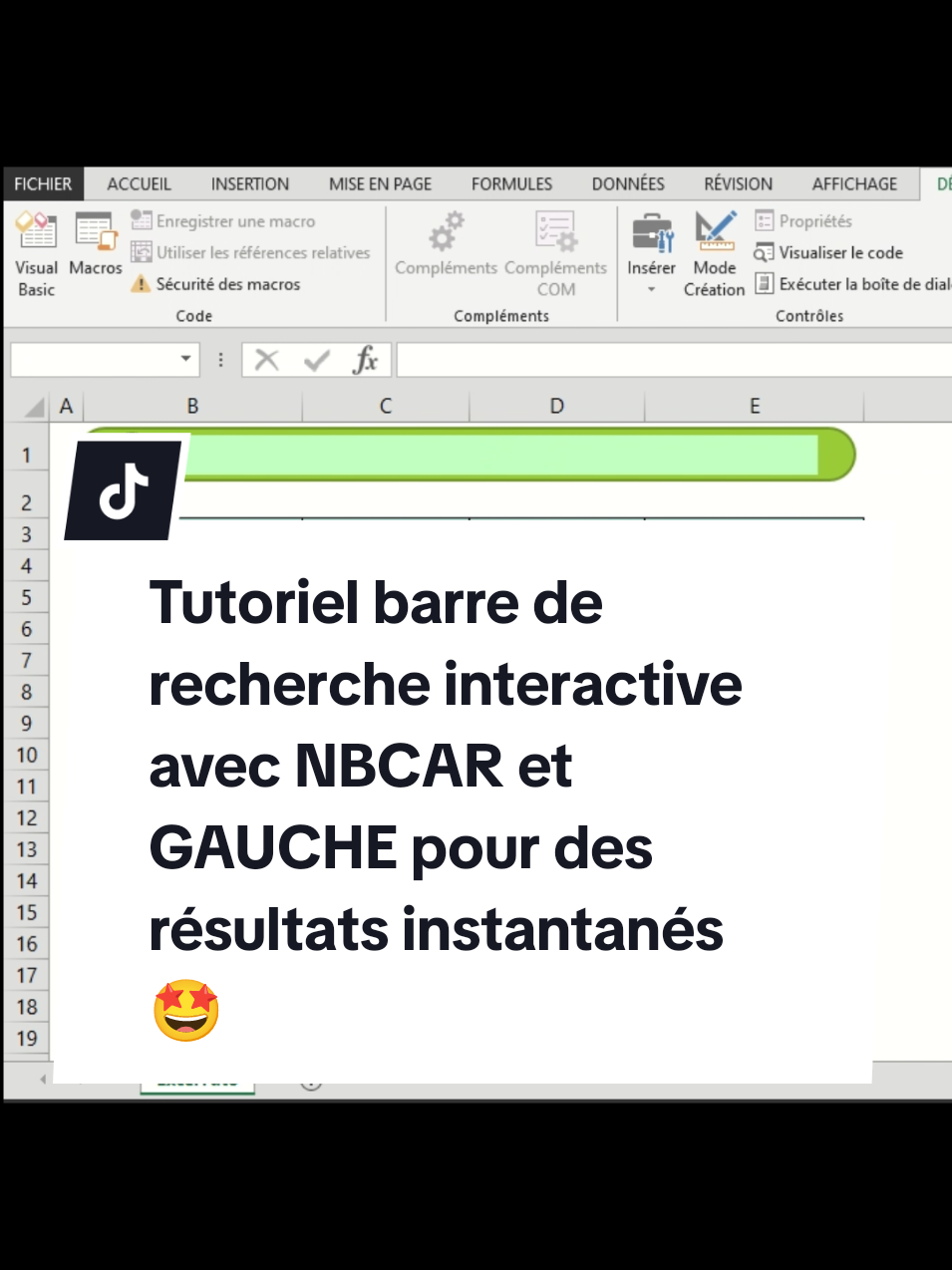 Dans cette vidéo, je vous guide pas à pas pour ajouter une barre de recherche dans votre projet Visual Basic en utilisant un TextBox. Vous découvrirez comment combiner les fonctions NBCAR et GAUCHE pour effectuer des recherches instantanées et filtrer vos données en temps réel. Je vous montre également comment appliquer des mises en forme conditionnelle pour rendre votre interface plus dynamique et interactive. Si vous cherchez à améliorer vos compétences en développement VBA, cette vidéo est faite pour vous même si vous êtes débutant Excel. #excel #exceltricks #exceltips #professional 