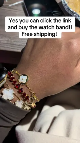 This Watchband is a must for us ladies! Stop wearing that gym rubber band when you’re all dressed up! The watch deserves better 😂🫶🏾🫶🏾#TikTokShopLoveAtFirstFind #tiktokfinds #