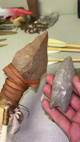 Clovis vs Neanderthal stone point #history #HistoryTok #anthropology #archaeology #stoneage #science 