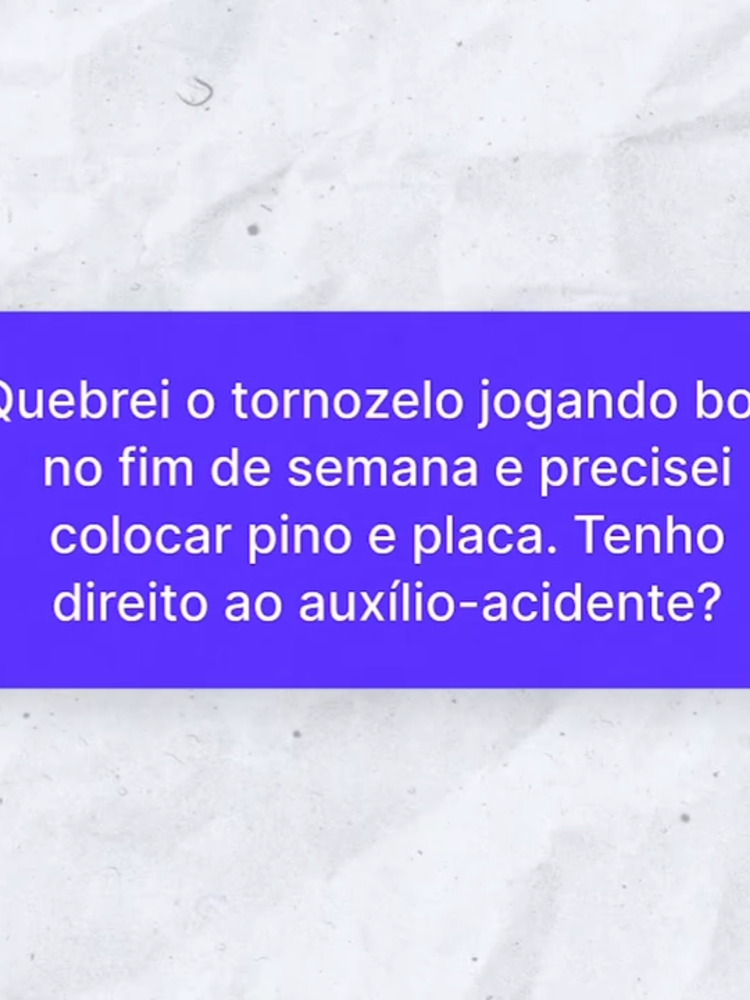 Sofreu um acidente e ficou impossibilitado de trabalhar Saiba mais sobre o Auxílio-Acidente!    Entre em contato agora mesmo lp.munhozassociados.com.br/auxlio-acidente #Auxílio-Acidente #rendaextra