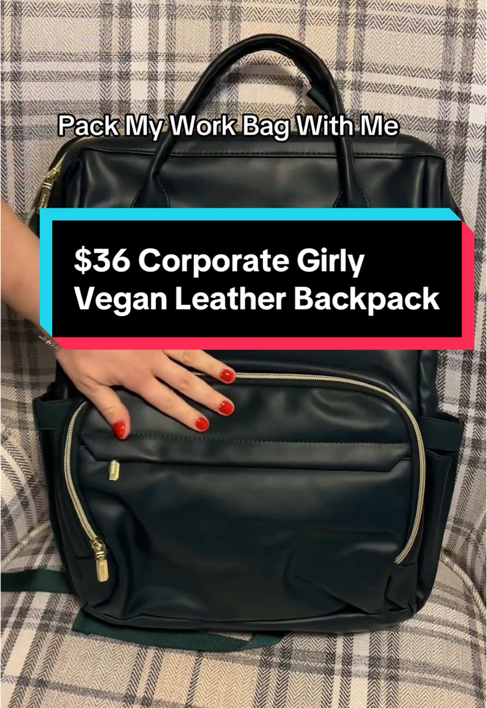 I promise you’ll love it if you’re a corporate girlie looking to put yourself a bit more together. 💅🏻  #backpack #professionalbackpack #corporatelife #corporatetiktok #tiktokshopfinds #SuperBowl #SuperBowlSunday 