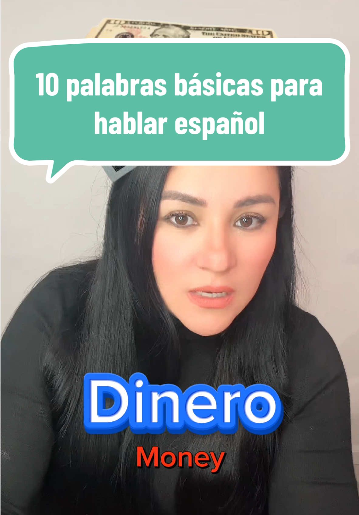 Palabras básicas en español para principiantes en español 😎 ¿Cuántas ya conocías? 👀.       #aprendeespañol #habla #professor  #aprendeespañolconmigo #teacher #AprendeEnTikTok #teachingspanishonline #beggin #LearnOnTikTok 