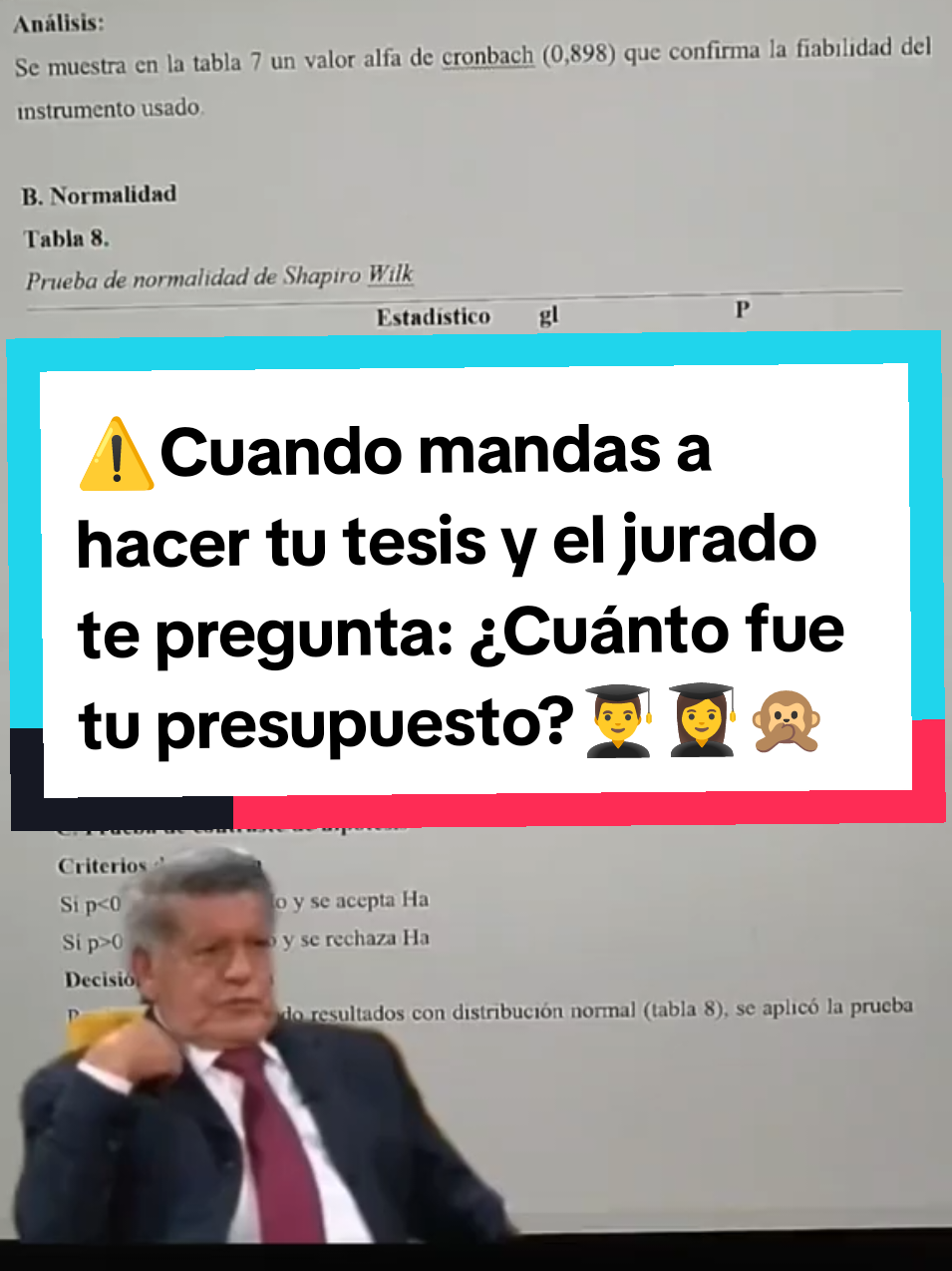 #humor #tesis #universidad #presupuesto 🙊👩‍🎓👨‍🎓