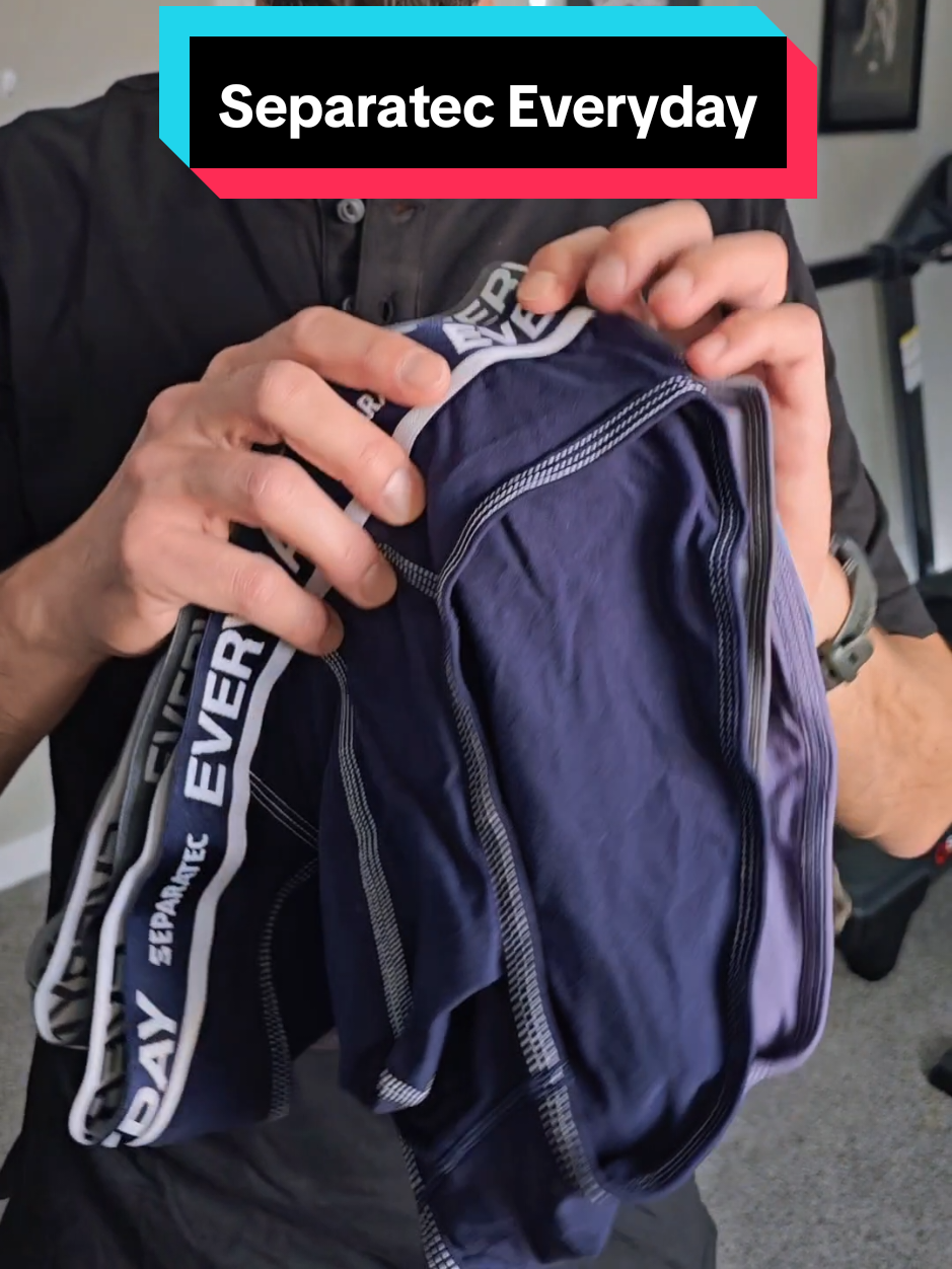 Everyday dual pouch comfort! @Separatec #separatec #dualpouch #mensunderwear #mensessentials #everydaycomfort #mensbriefs 