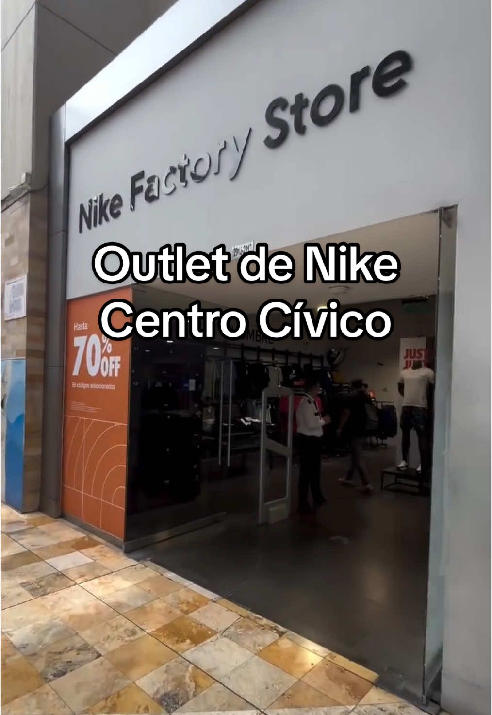 Visita al outlet de @Nike en el Centro Cívico con descuentos de 50% y más en indumentaria de running 🏃🏼‍♀️  #modorunneando #Running #runner #nikerunning #reels 