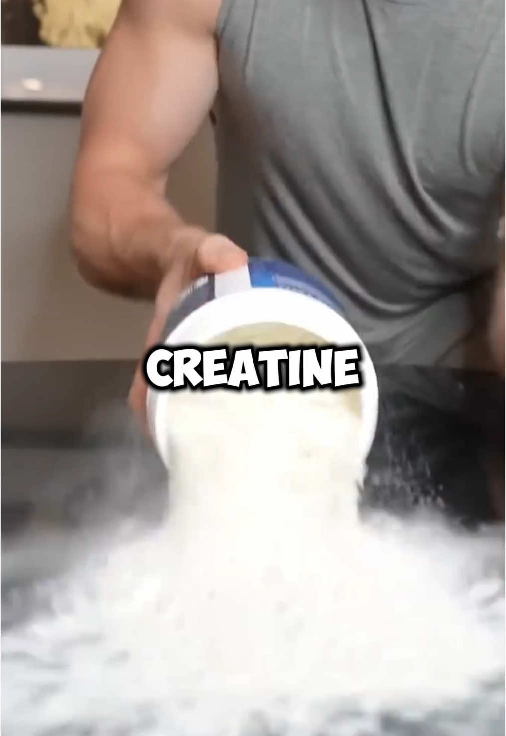 What if a man drank creatine #health 