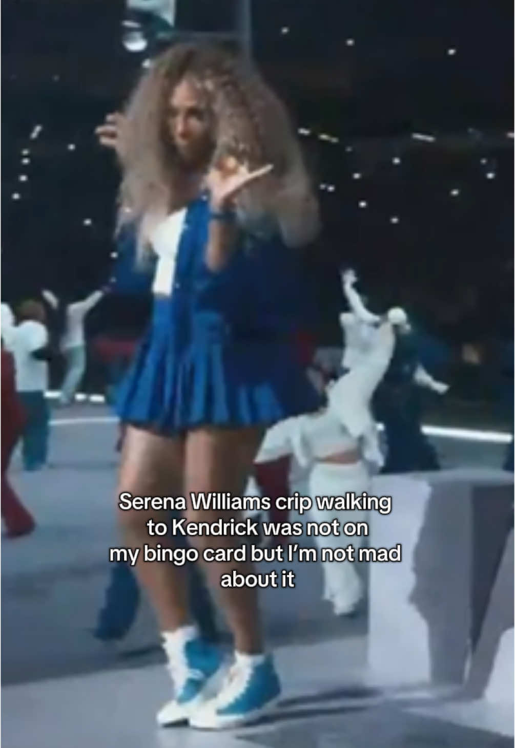 Queen Serena 👑 #kendricklamar #SuperBowl #serenawilliams #hiphop #football 