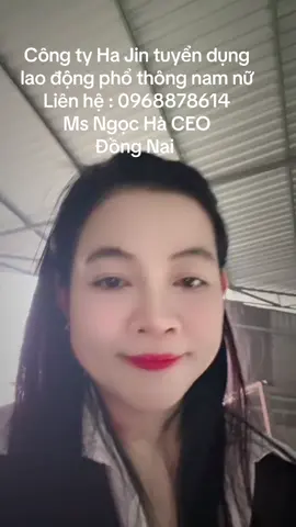 Đầu năm đơn hàng nhiều chị Hà cần tuyển công nhân . Liên hệ chị sắp xếp cv nhé ! 