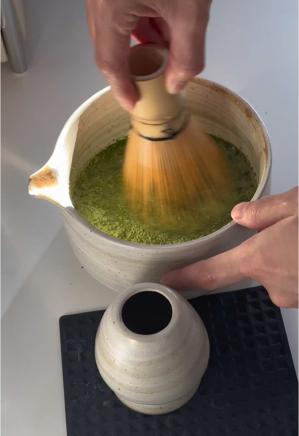 เห่อถ้วยใหม่มาก 🥹🍵#matcha #mood #เชฟกระทะหลุด 