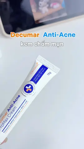 Kem chấm mụn chân ái #decumar #kemchammun #chammun #skincare #unboxing #review #xh #xuhuongtiktok #fyp #viral #trend #foryou #yunarv 