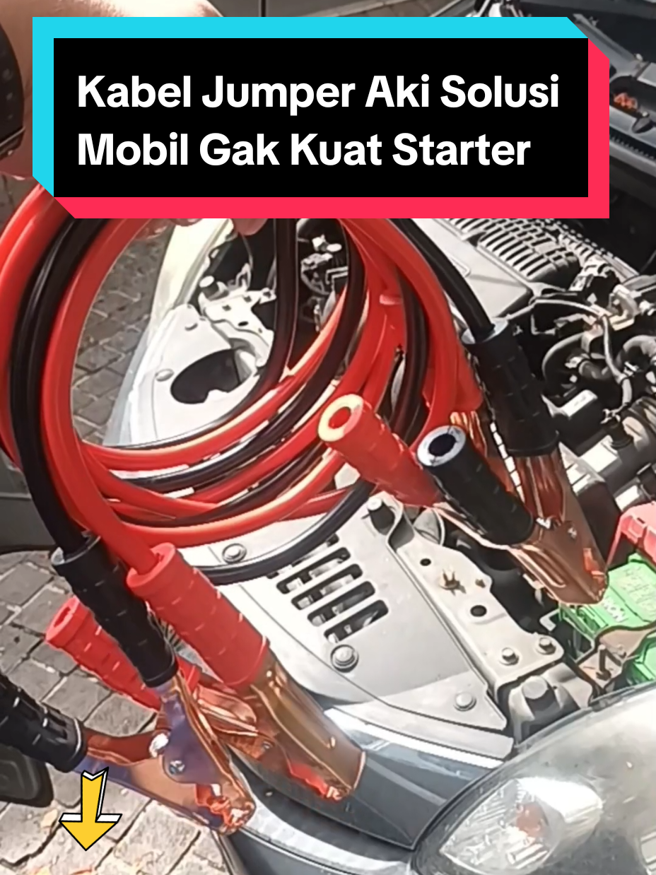 Kabel jumper aki mobil,buat antisipasi kalo tiba-tiba mobil mogok di jalan gak kuat starter karna aki nya tekor atau soak.  #jumperakimobil #kabeljumperakimobil #jumperaki #kabeljumperaki 