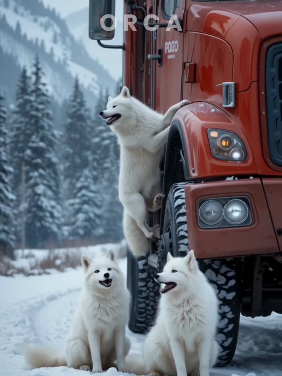 Animals Warning Signals to Humans #animals #rescue #fox #snow 