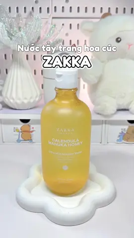 Nước tẩy trang hoa cúc Zakka #nuoctaytrang #taytranghoacuc #nuoctaytrangzakka #zakka #skincare 