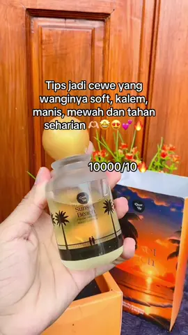 Sunset beach paling favorit si 😍🫶🏻#fyp #parfum #dearup #eaudeparfum 