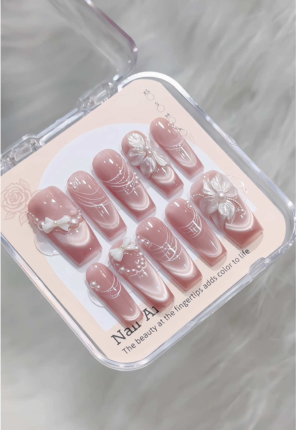 Hoa bằng gel Ngọc Trai 🐚 #Nailbox #Nailboxvn