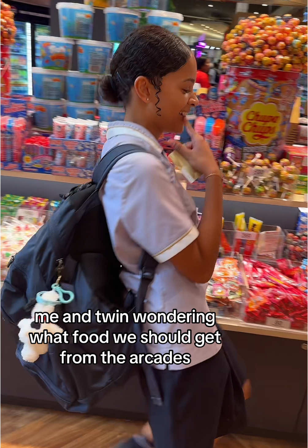 i love it @kiaa ♡ #arcades #relatable #twin #food #bigback #parramatta #fyp 