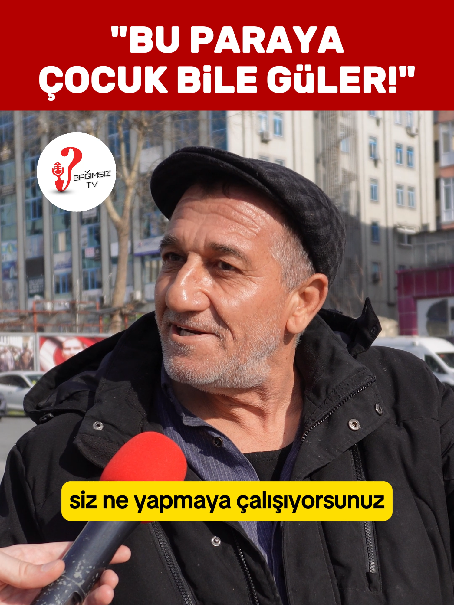 Emekli maaşı tepkisi: Bu paraya çocuk bile güler! #emekli #sokakröportajları