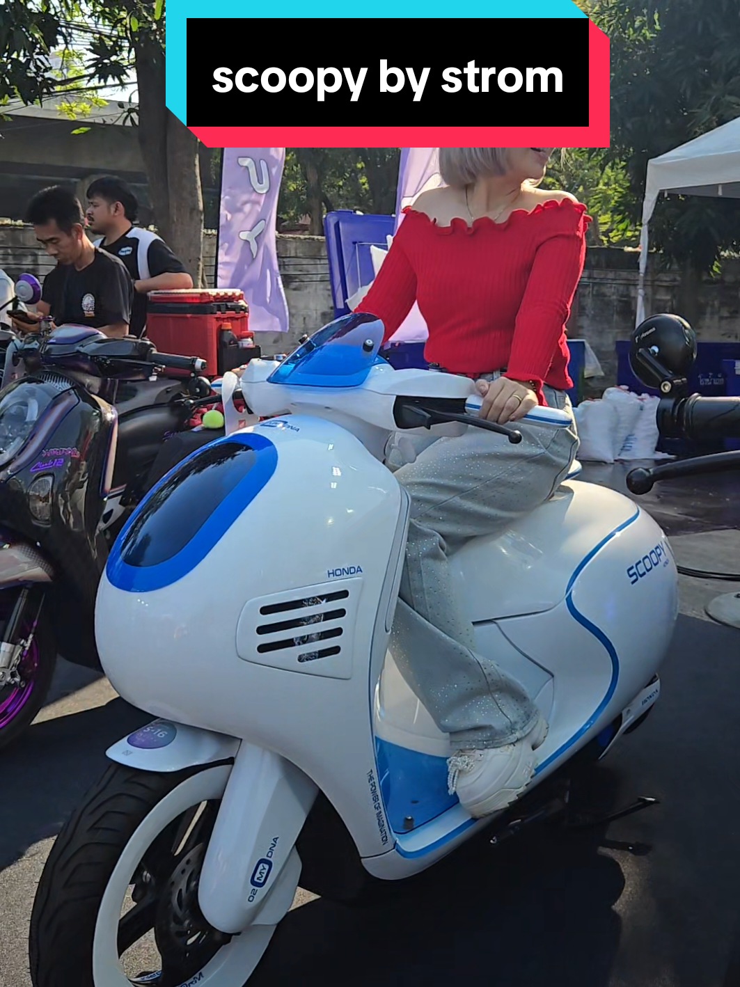 scoopy แห่งอนาคต  by big strom #ThaiHonda #AllNewHondaScoopy #H2CMotorBikeIdeaChallenge #bigstrom 