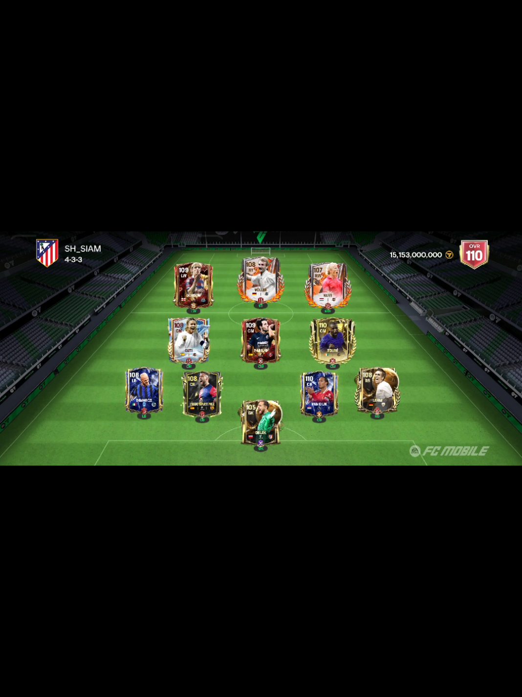 finally 110 ovr done ☺️🥺🎉🤗tomar koto ovr?🤔#siam_hussain_fc #fcmobile25 #eafc25 #fc25 