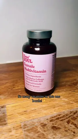 @Free Soul 🫶🏼 #fy #foryoupage #fyp #vitamins #womensvitamins #multivitamin #femalemultivitamins #health #water #strong 