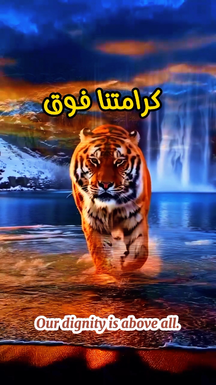 عليهم ان يفهموا جيدا أننا لا نقبل الدل  حتى او انقطع رزقنا #mycatmisha #wisdom #truth #lion #tiger #tik_tok #حالات_واتس #ستوريات #تيكتوك #تيك_توك #خواطر #اقتباسات 