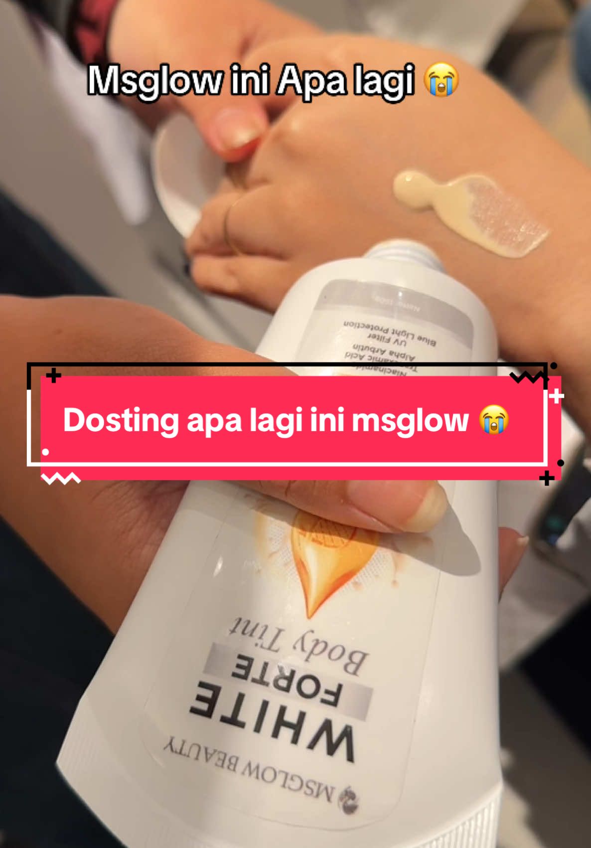 Loh dosting apa lagi ini msglow plis 😭😭 #msglow ##msglowbeauty #bcaxyz #fyp #eliteglowbal 