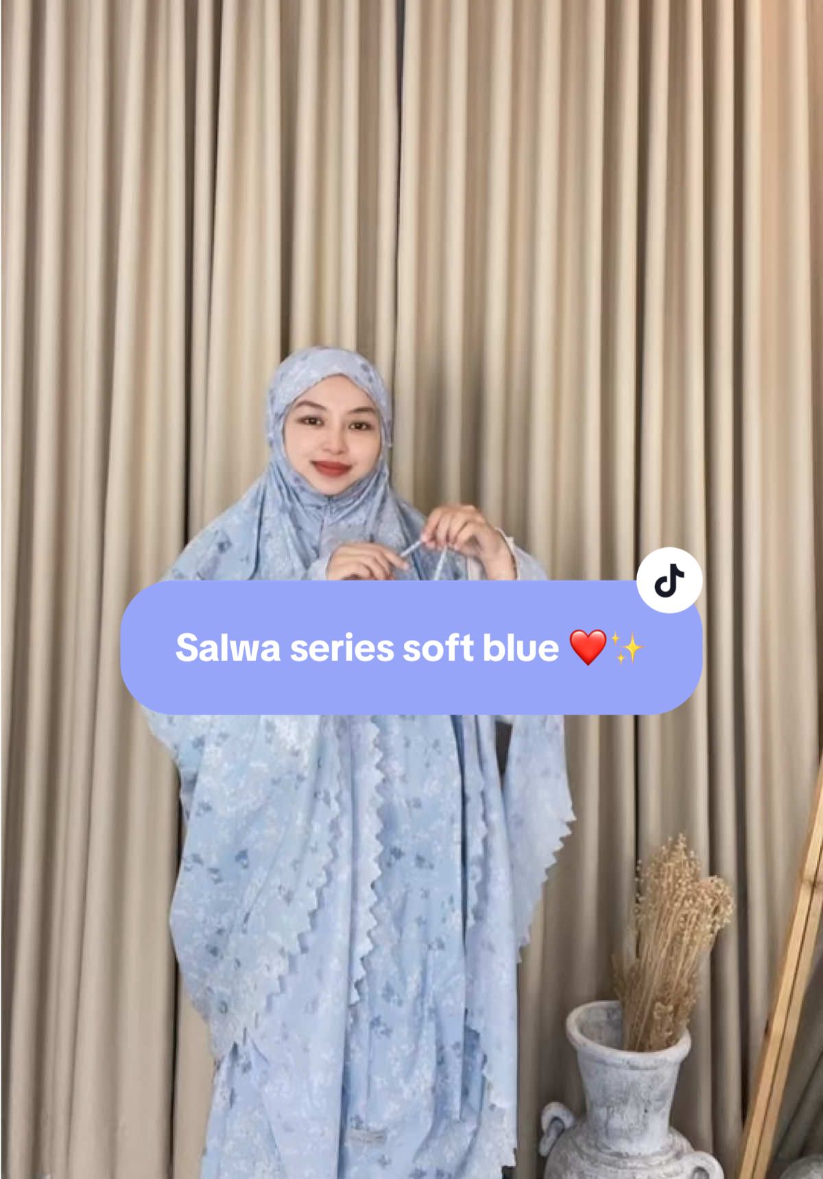 Mukena yang cocok untuk dipake sholat terawih ❤️✨#mukenaparasutkorea #fyp #videoviral #mukenaparasut 