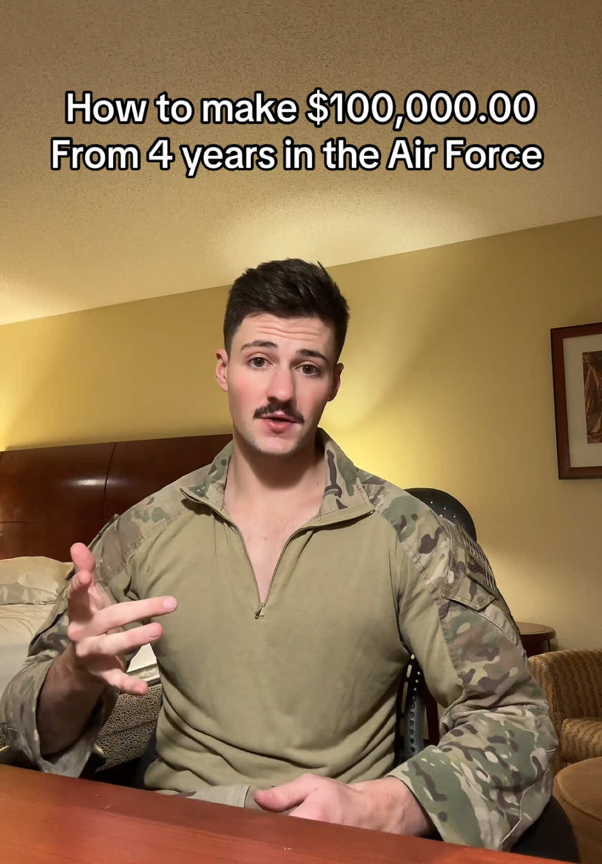 How to make 6 figures after 4 years in the Air Force  #miltok #militarylife #military #militarytiktok #usaf #airforce #army #navy #marines #spaceforce #fyp #foryoupage #foryou #fypシ #militaryedit 