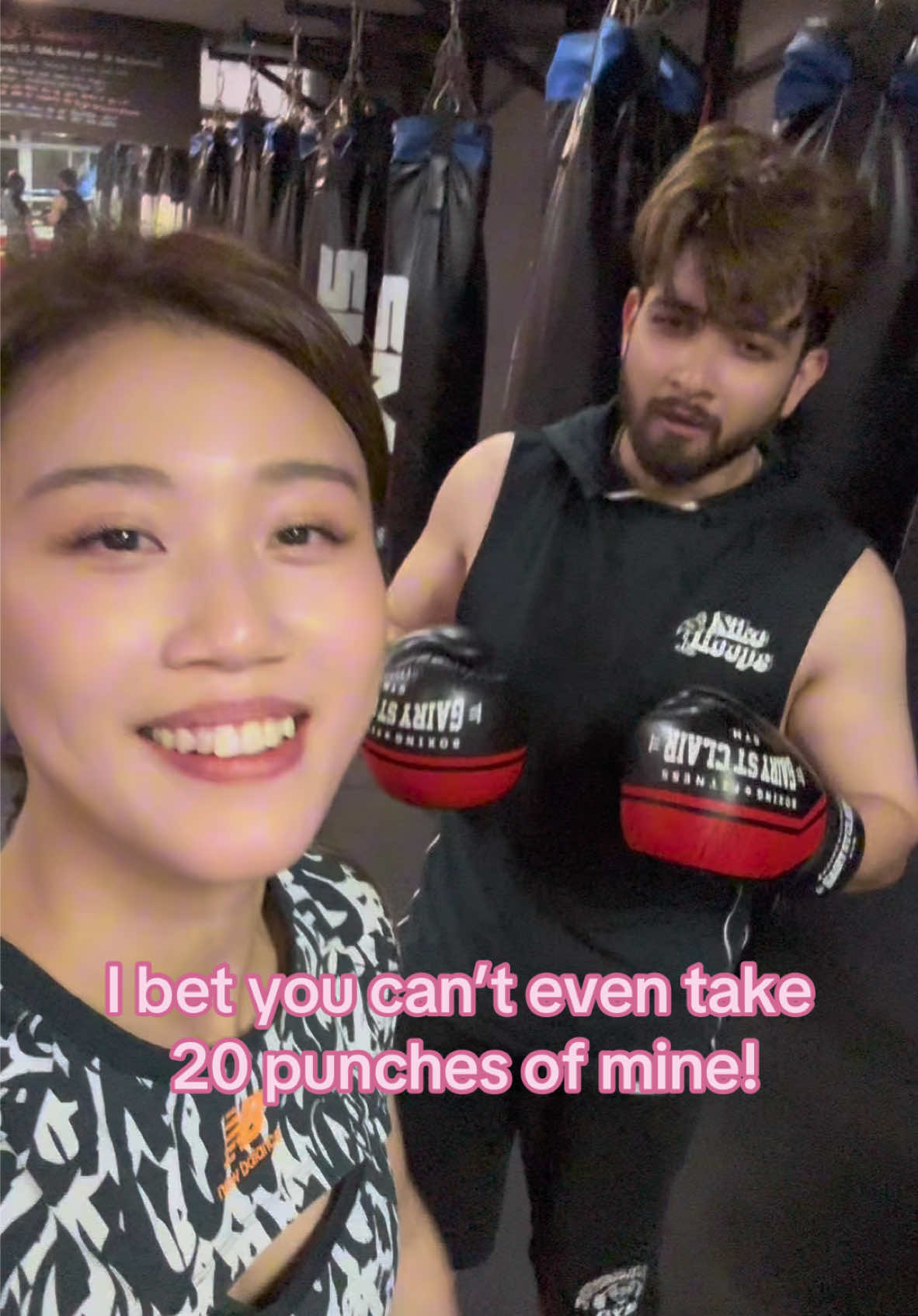 He lose HAHAHAA🥊 #fyp #couple #Relationship 